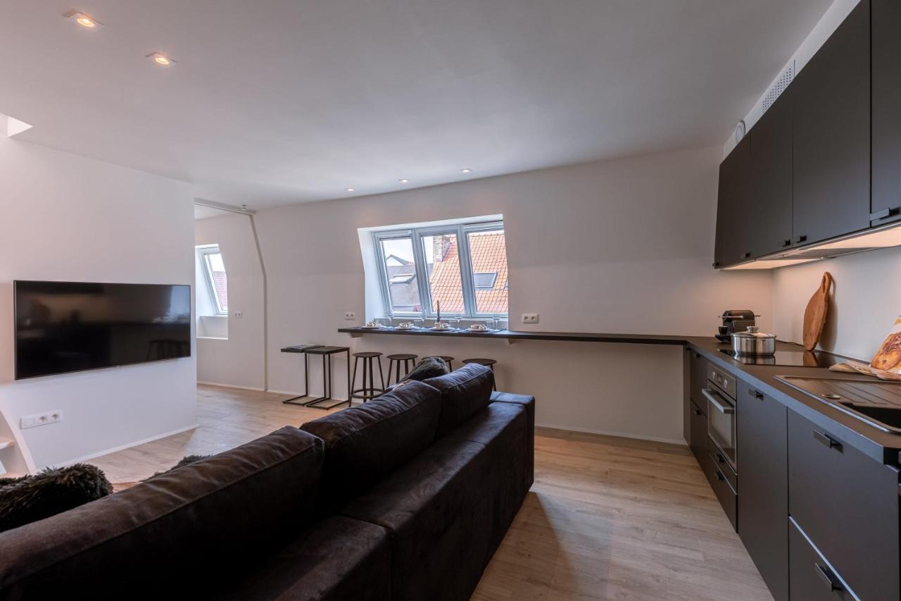 Duplex-Apartment With Terrace On Top Location In เกนต์ ภายนอก รูปภาพ