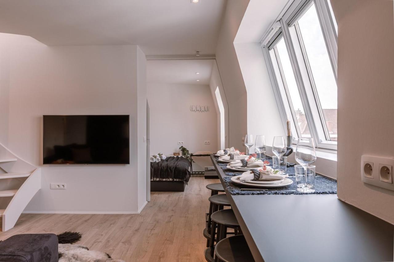 Duplex-Apartment With Terrace On Top Location In เกนต์ ภายนอก รูปภาพ