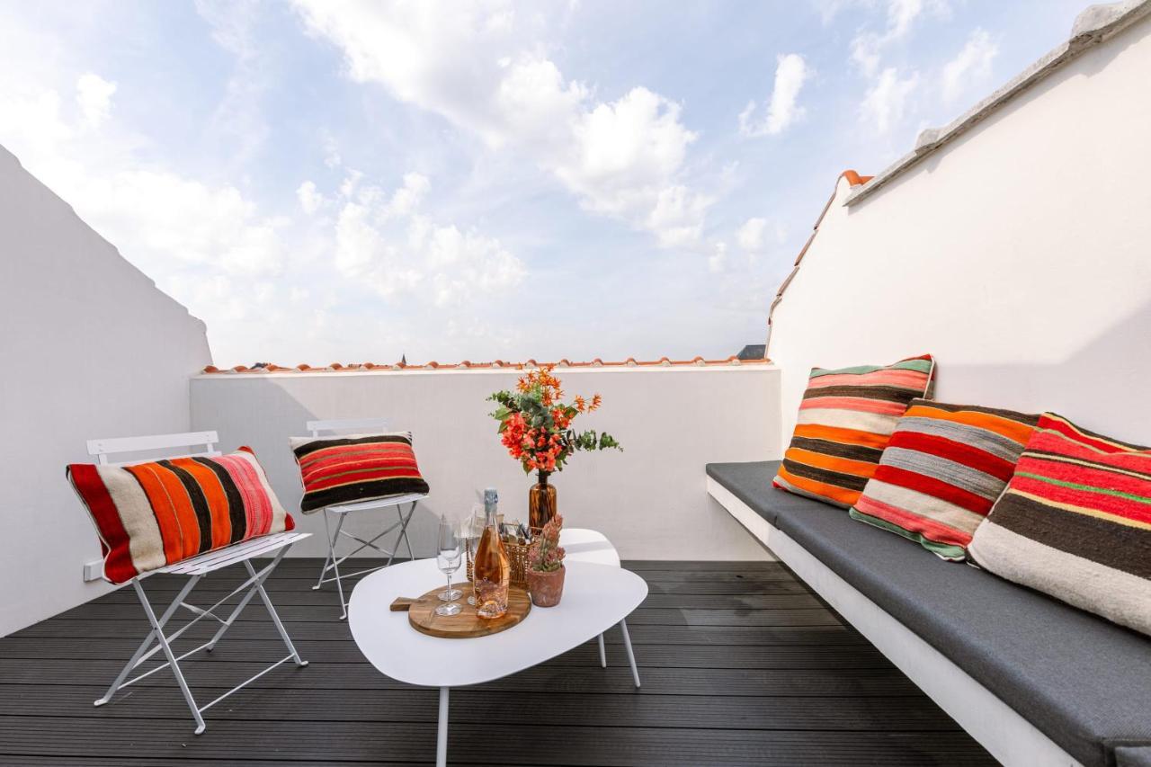 Duplex-Apartment With Terrace On Top Location In เกนต์ ภายนอก รูปภาพ