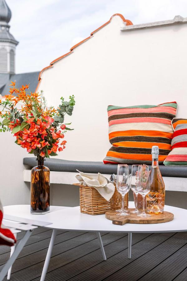 Duplex-Apartment With Terrace On Top Location In เกนต์ ภายนอก รูปภาพ