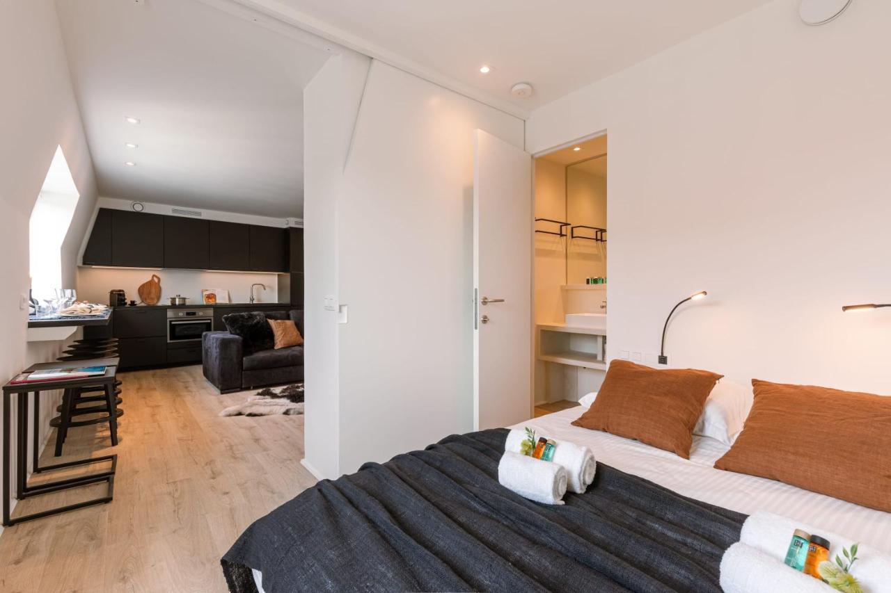 Duplex-Apartment With Terrace On Top Location In เกนต์ ภายนอก รูปภาพ