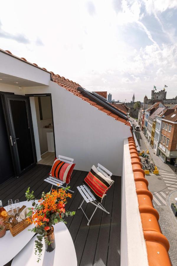 Duplex-Apartment With Terrace On Top Location In เกนต์ ภายนอก รูปภาพ